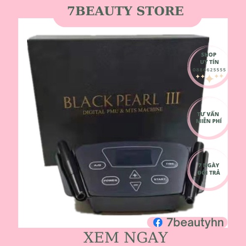 Máy Chuyên Xăm Môi,Mày Mí Kỹ Thuật Số Blackpearl 2.0 Phun Xăm Thẩm Mỹ
