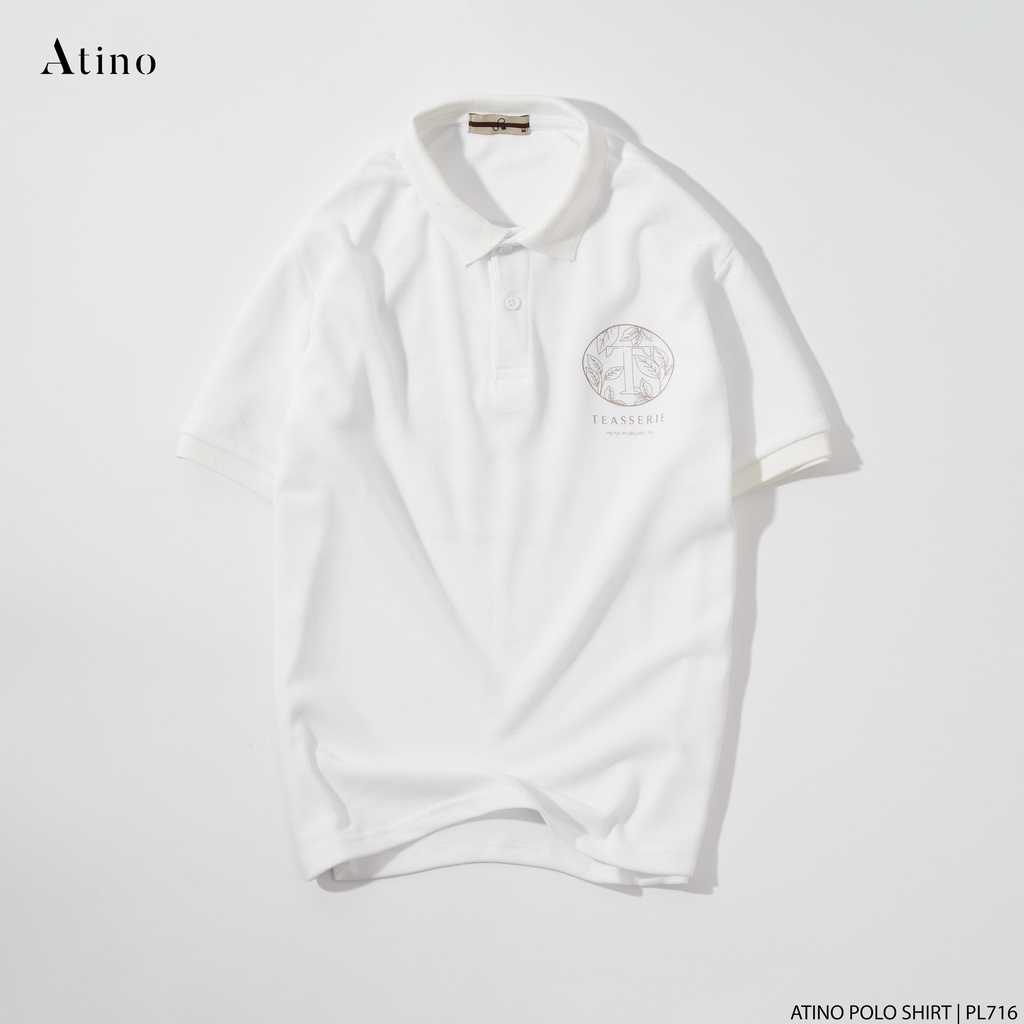 Áo Polo Nam ATINO vải cá sấu Cotton thoáng mát trẻ trung chuẩn form regular PL716