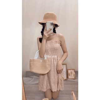 váy hai dây hoa nhí (ảnh thật shop tự chụp)