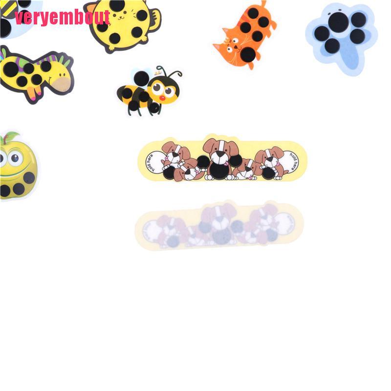 Set 4 Miếng Dán Nhiệt Kế Đo Nhiệt Độ Cơ Thể An Toàn Cho Bé
