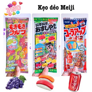 Kẹo dẻo Sushi - Chùm nho - Cola ( hãng Meiji )