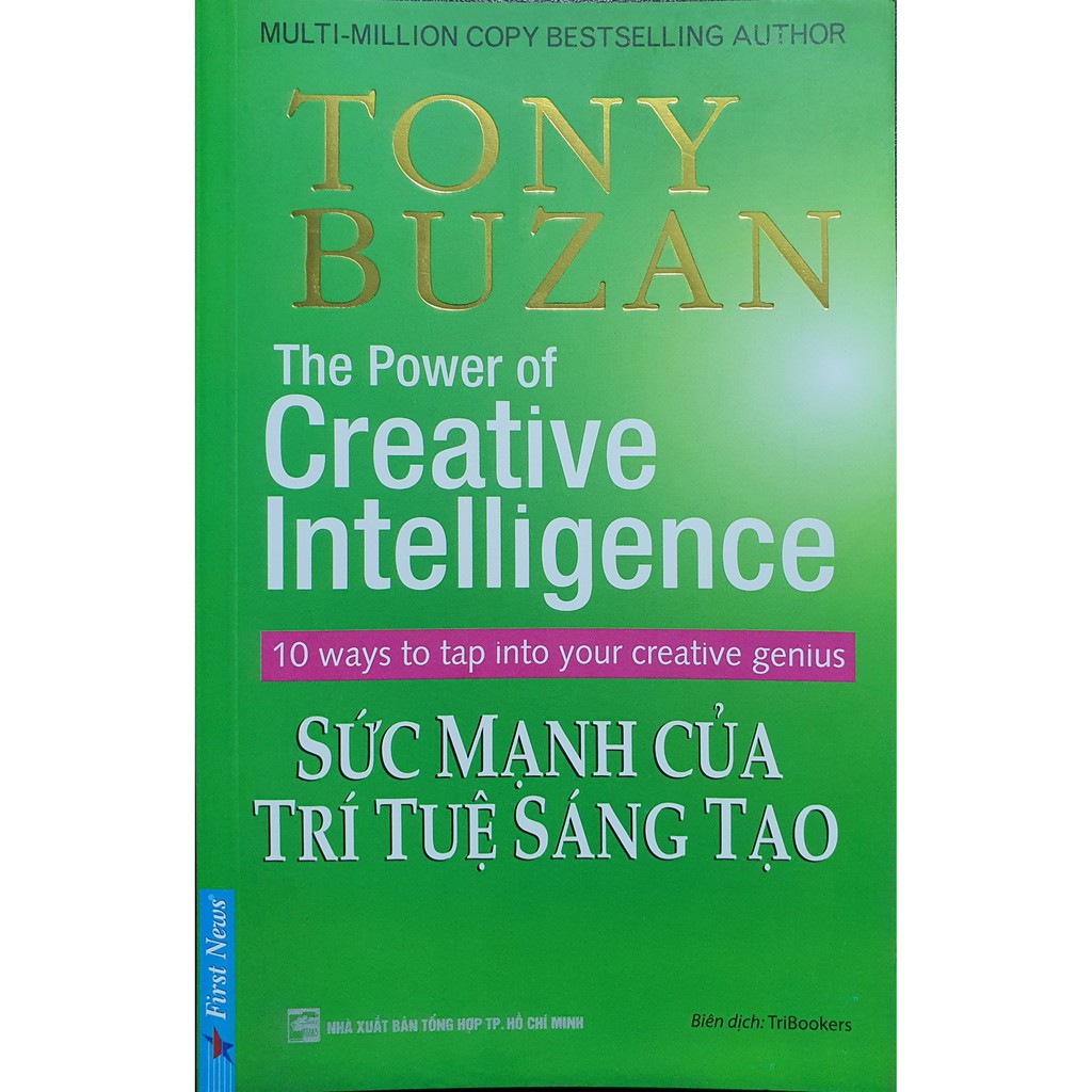 Sách Tony Buzan - Sức Mạnh Của Trí Tuệ Sáng Tạo