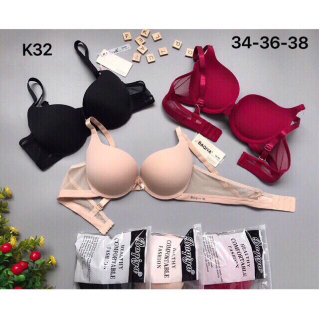 áo lót su đẩy ngực dây lưng thông hơi cực đẹp K32