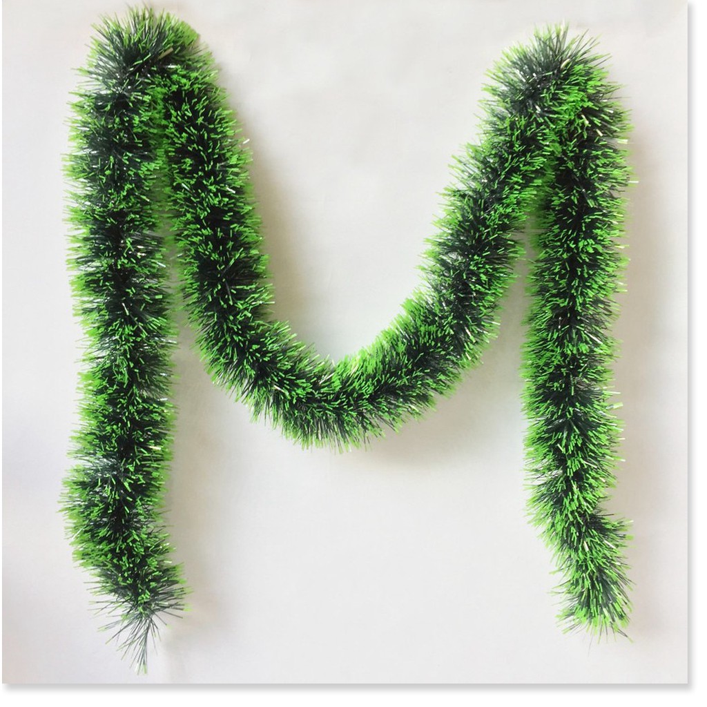 Dây thông dây chồn dài 200cm x 10cm trang trí giáng sinh, trang trí cây thông mùa lễ hội noel Điện Gia Dụng Bảo Minh - Đ