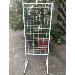 combo khung lưới có chân và móc cài lưới 8cm