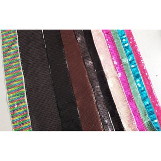 Dây viền kim sa từ 2_3cm (dây 2 mét)