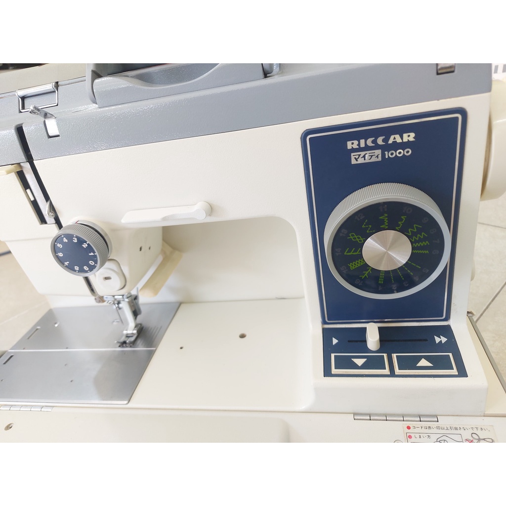Máy May Nhật Thùa Khuy Cực Đẹp Riccar 1000 và 303- Thùa Khuy Áo Dạ, Vét, Măng Tô - Máy Khỏe- Thùa Được Vải Dày