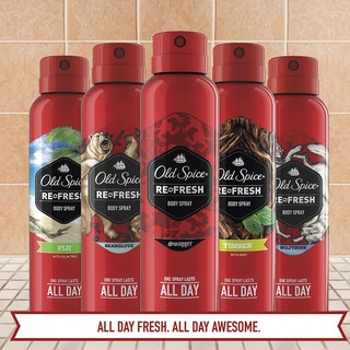 Xịt Khử Mùi Old Spice Refresh Body Spray 106g