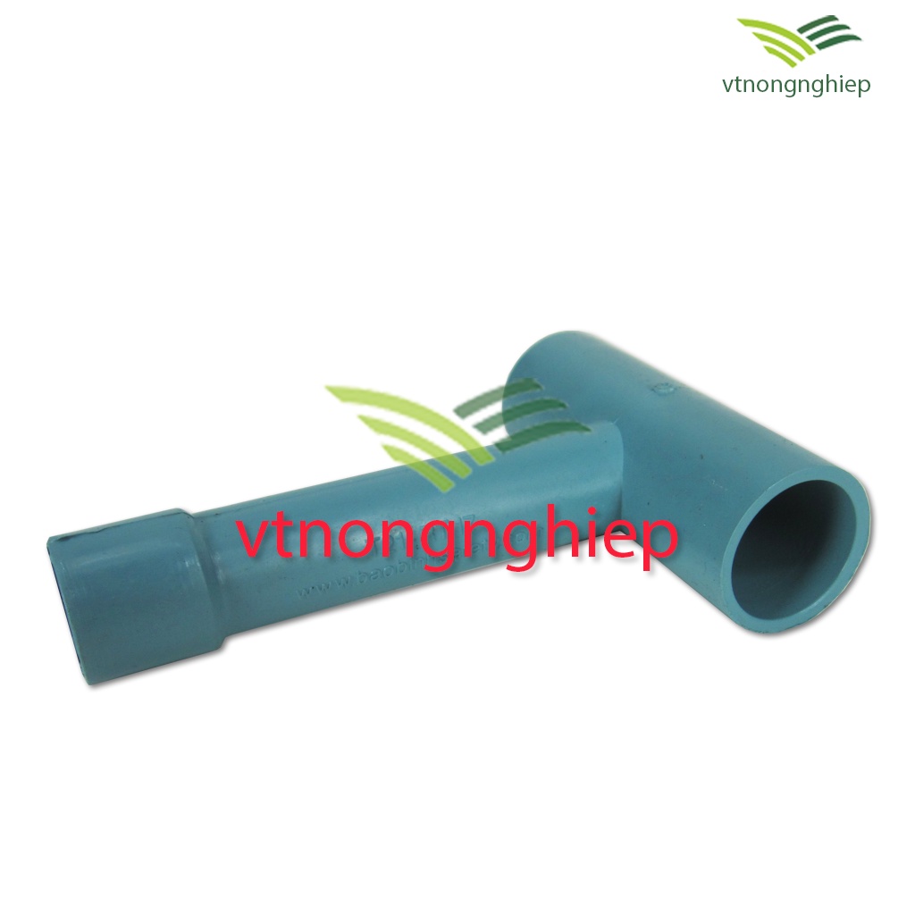 5 Tê 21-17 tê chia ống nước pvc loại dài, tê pvc 21mm ren trong 17mm, nối các béc tưới phun mưa có chân ren 17mm