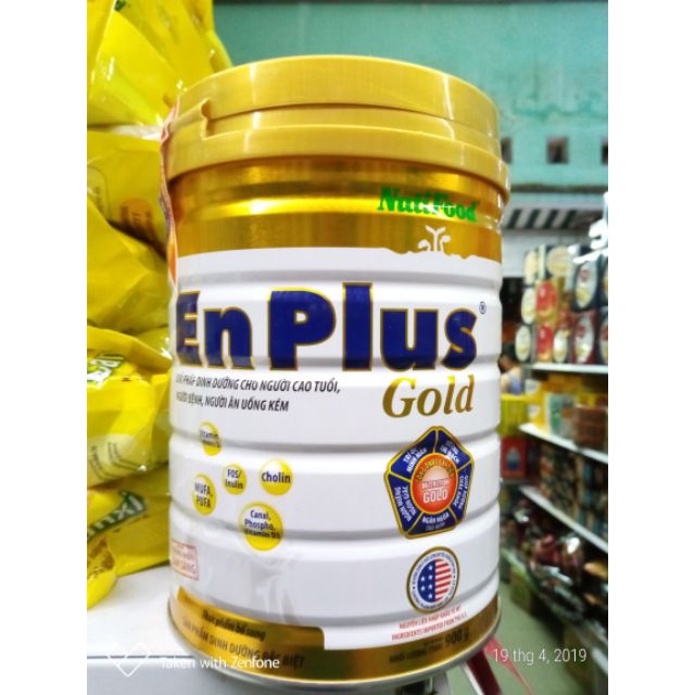 Sữa bột Enplus Gold 900g