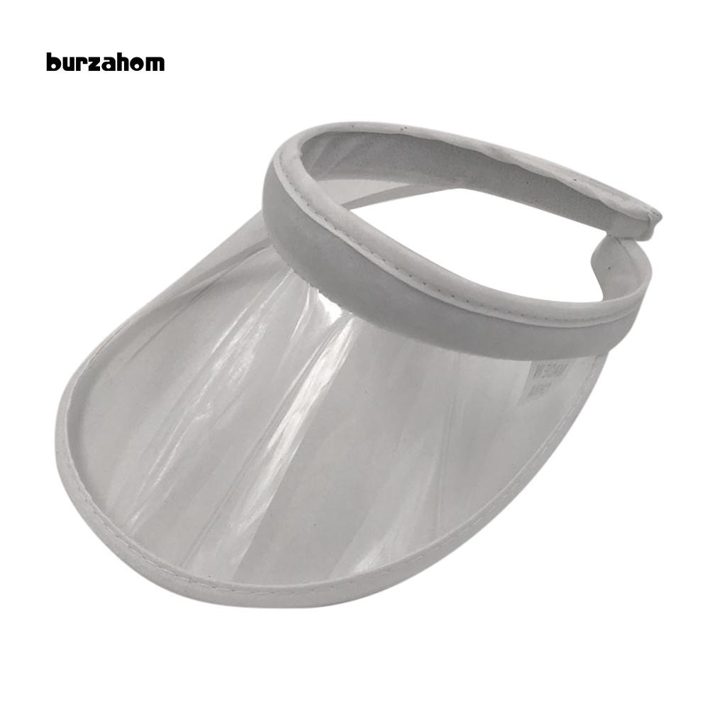 Mũ lưỡi trai hở chóp bằng nhựa PVC chống tia UV thoáng khí