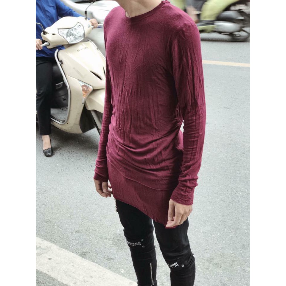 áo len dáng dài