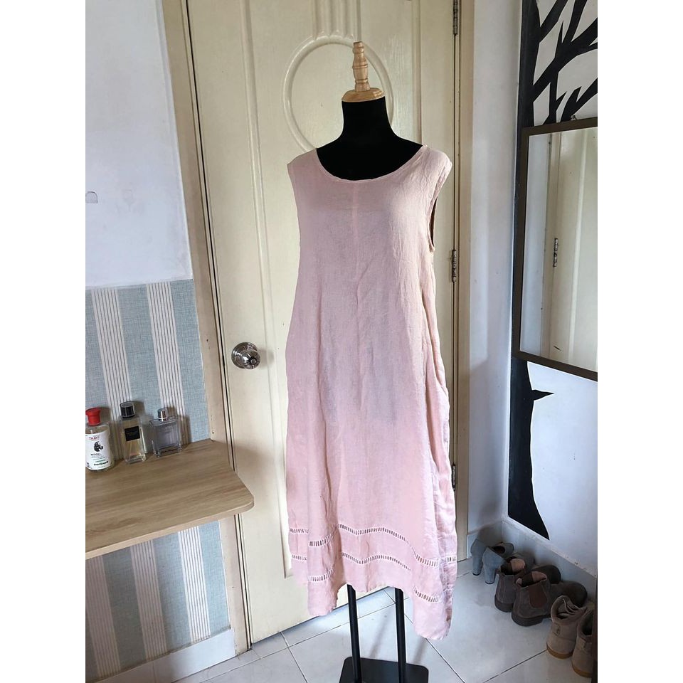 Đầm xô form chữ A  Freesize (Hình thật shop tự chụp)