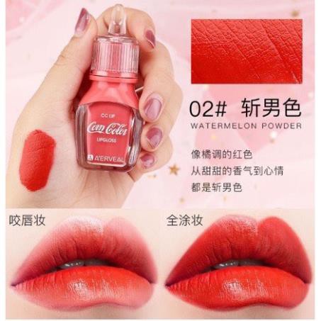 Hot!! Son Kem Tint Coca Cola CC Lip Gloss Hàng Nội Địa Trung | BigBuy360 - bigbuy360.vn