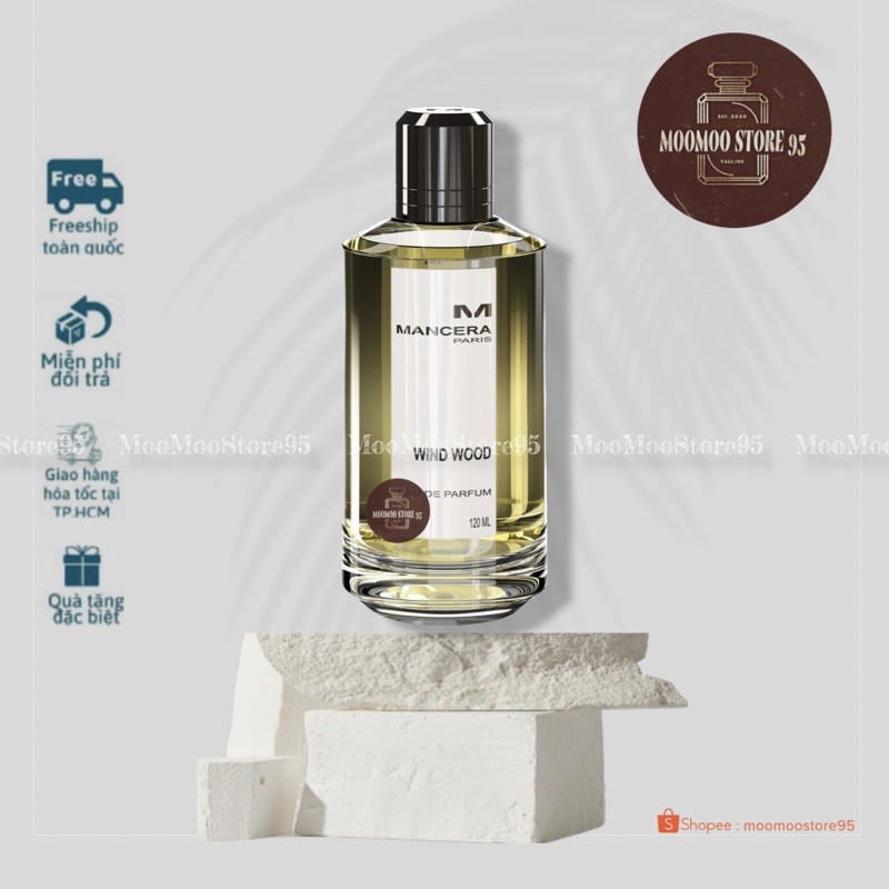 NEW -𝐌𝐨𝐨𝐌𝐨𝐨-  Mancera Paris Wind Wood | Nước hoa unisex