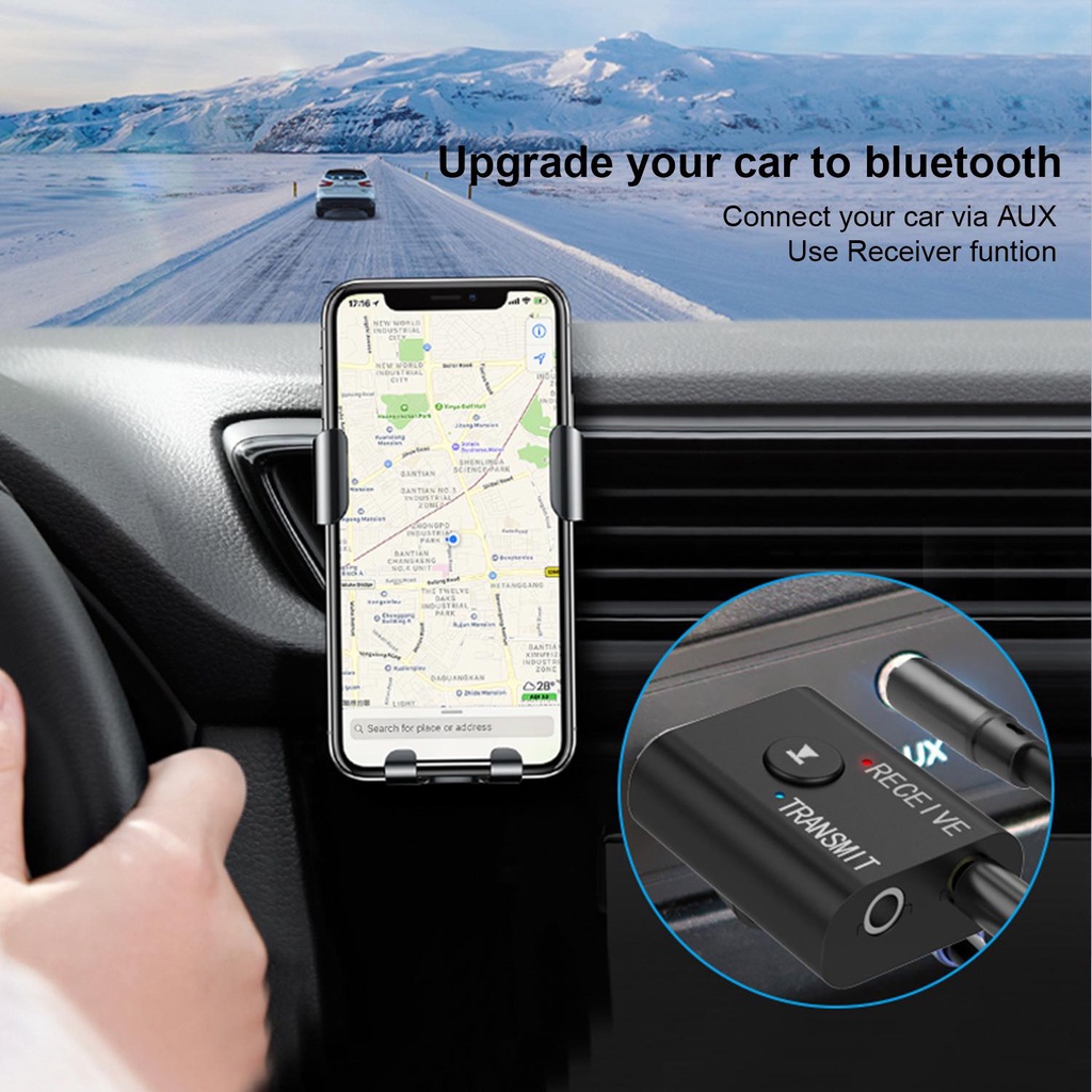Bộ Chuyển Đổi Âm Thanh USB Bluetooth Không Dây Di Động 5 0 Cho Điện Thoại / Máy Tính Bảng / Loa MP3