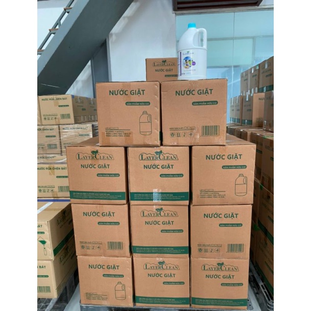 Nước giặt hữu cơ Layer Clean 4l hương poppy cho da nhạy cảm