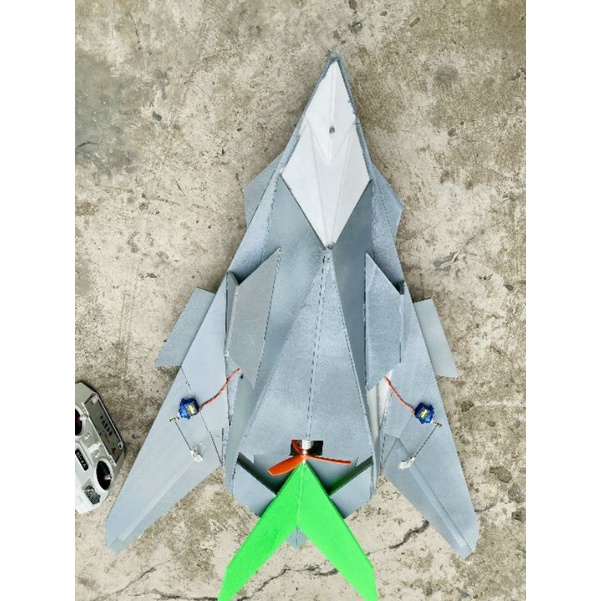 ♥️ Siêu DealBộ vỏ kit máy bay F-117 sải 66 cm (2 lớp cánh)
