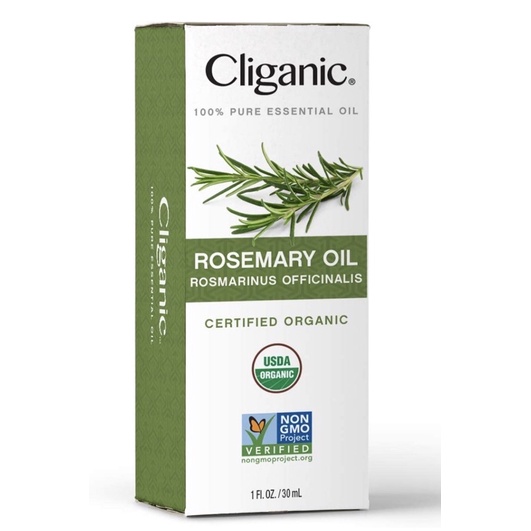 Tinh dầu hương thảo 100% nguyên chất Cliganic Organic Rosemary Essential Oil 30ml USA