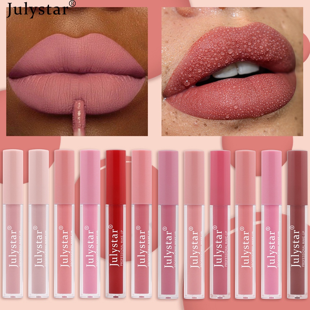 Set 6 Thỏi Son Lì Lâu Trôi Chống Thấm Nước Dưỡng Ẩm