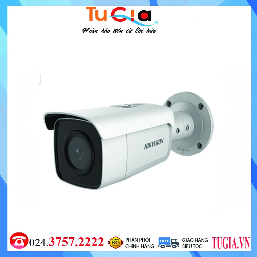 Camera IP (thân trụ) hồng ngoại 2/4 MP chuẩn nén H.265(DS2CD2T26G12I) Hàng chinh hãng