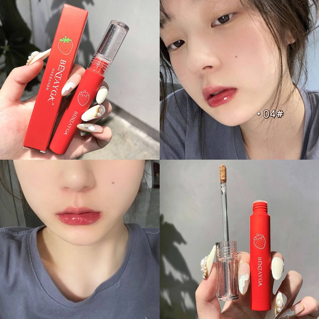 [Hàng mới về] Son môi BENTAYGA trang điểm lâu trôi không phai màu có 6 tông màu tùy chọn