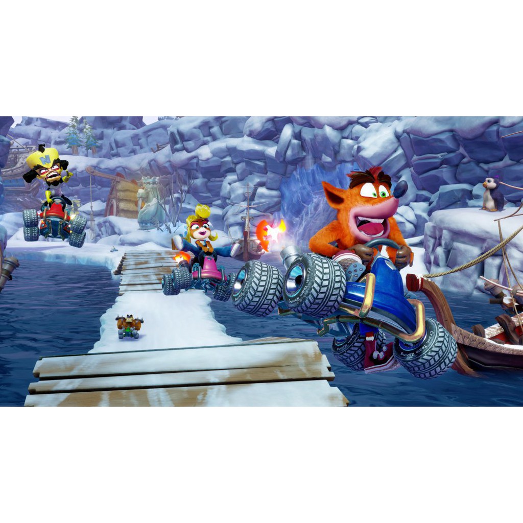 Đĩa game ps4 crash team racing