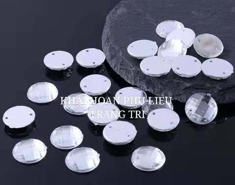 Đá Kết Ánh Cừ AB Tròn Đính Kết Trang Phục