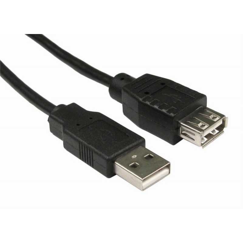 Cáp Nối Dài USB 2.0 1,5m PC (Đen)