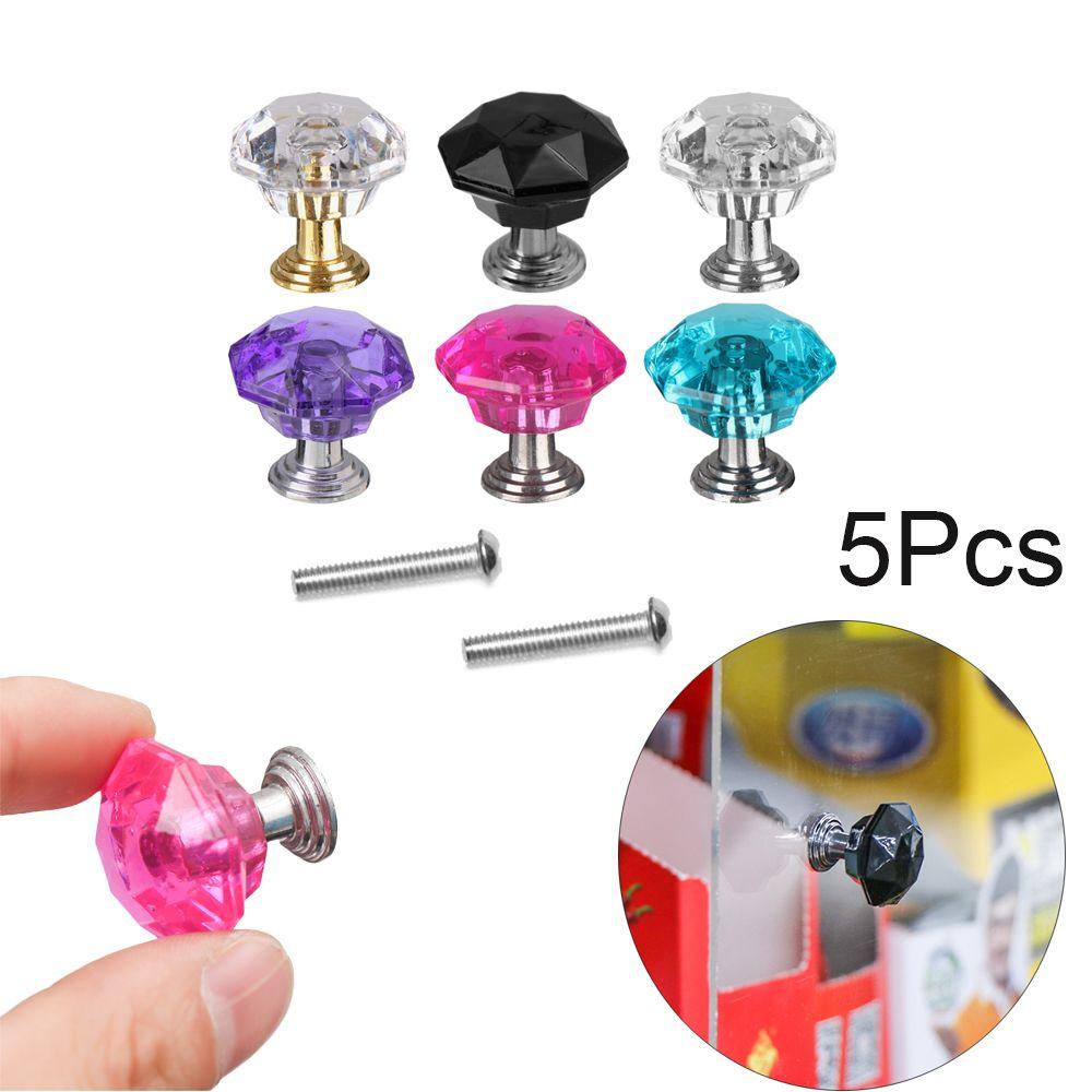 SUENIN Set 5 Tay Nắm Cửa Tủ Trang Sức Hình Dạng Độc Đáo