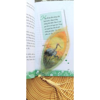 Bookmark bằng gân lá