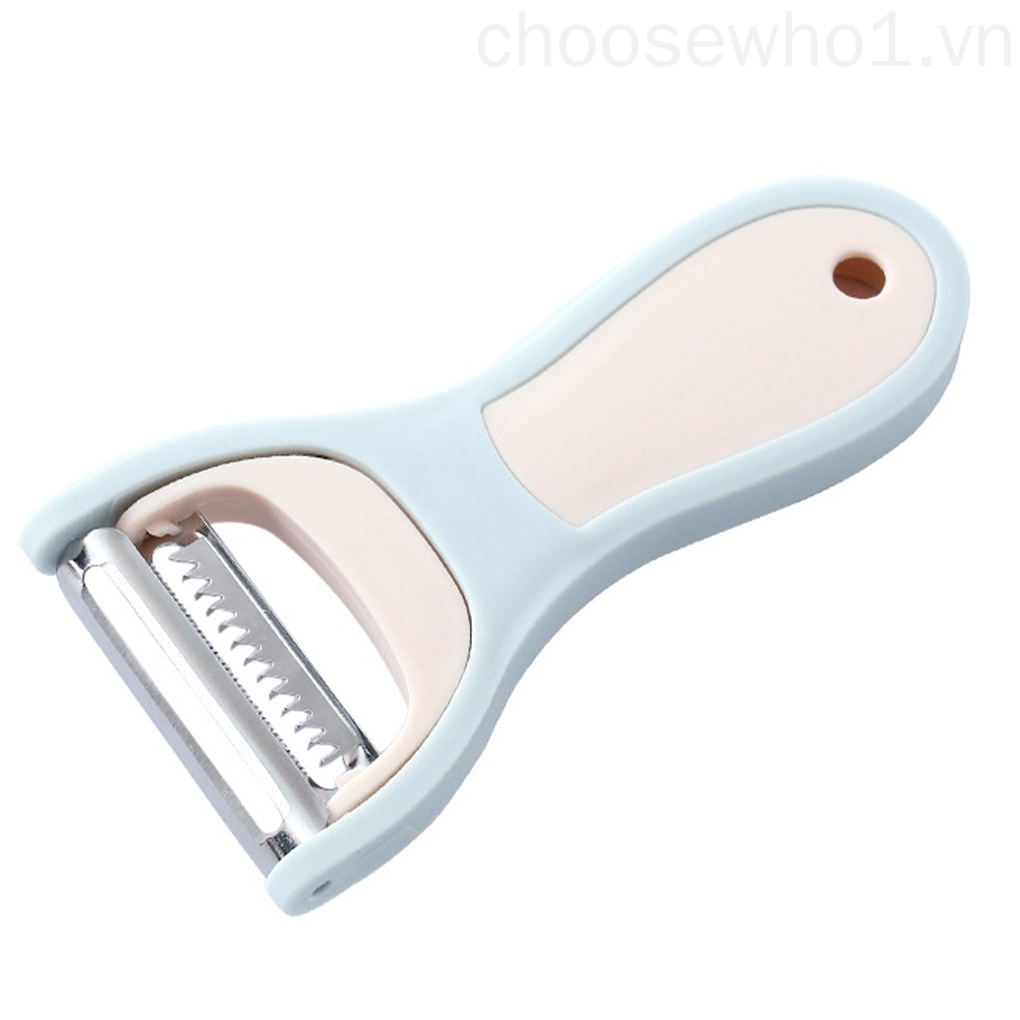 1 dụng cụ bào vỏ rau củ quả bằng nhựa và thép không gỉ tiện dụng