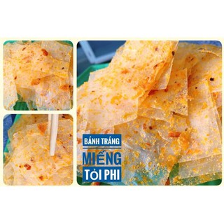 Bánh tráng lá tỏi phi - giá sỉ 250g / 500g