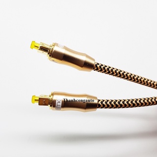 Cáp quang (mạ vàng 24k) - Cable Toslink OPTICAL - Dây optical Dài 1m-5m