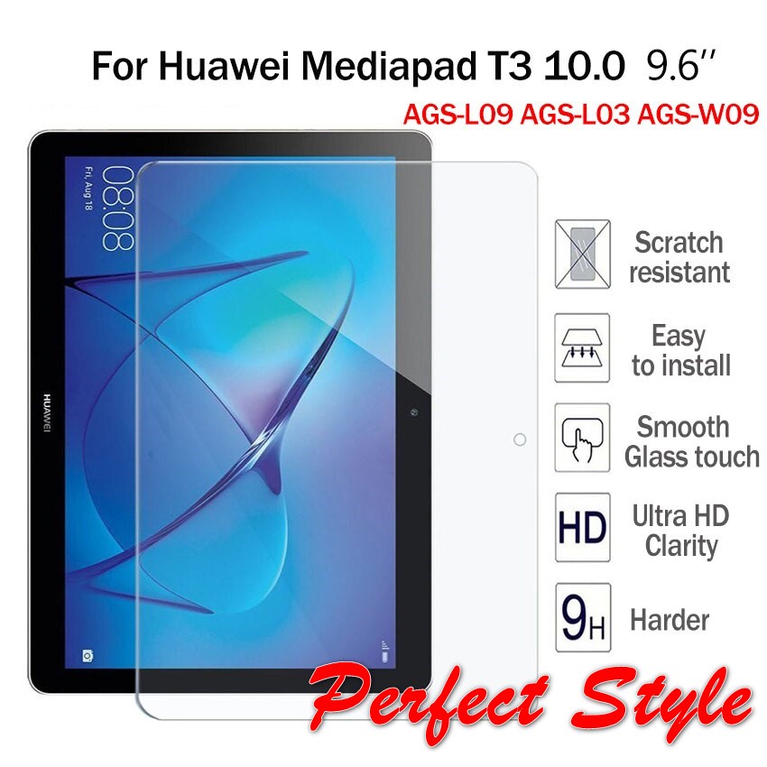 Kính Cường lực Huawei MediaPad T3 10 9.6 inch bảo vệ màn hình trong suốt