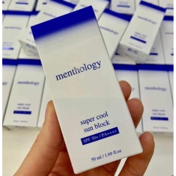 Kem Chống Nắng Menthology Super Cool Sun Blok SPF50+/PA++++ 50ml