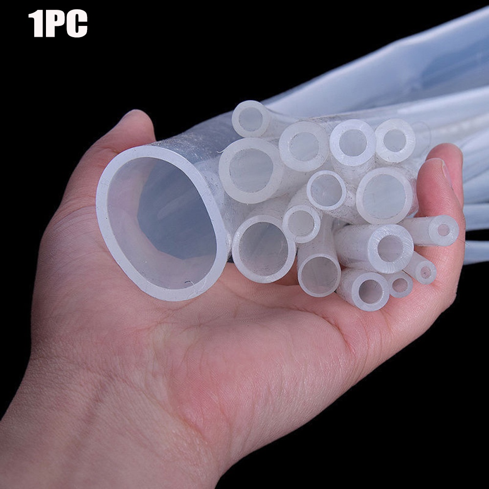 Conopery CONOPERY Ống dẫn sữa/bia 1m an toàn bằng cao su silicon mềm dẻo trong mờ dùng trong thực phẩm