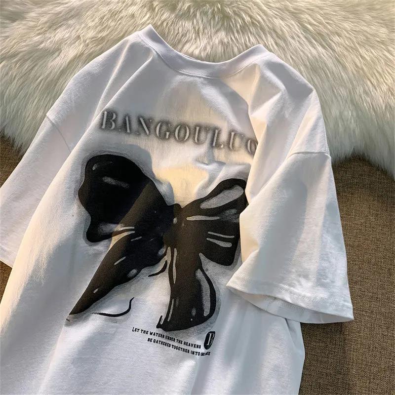 Áo thun tay ngắn cổ điển Mỹ Hàn Quốc thời trang áo phông nữ  JL-TX-05