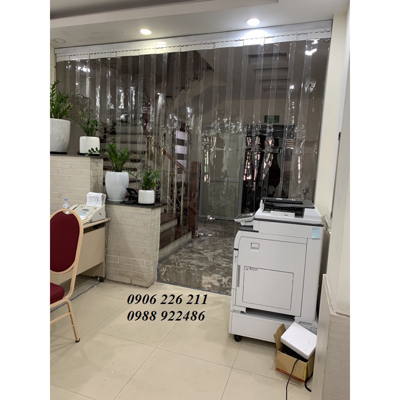 Rèm nhựa PVC ngăn lạnh làm theo yêu cầu dày 1,5mm