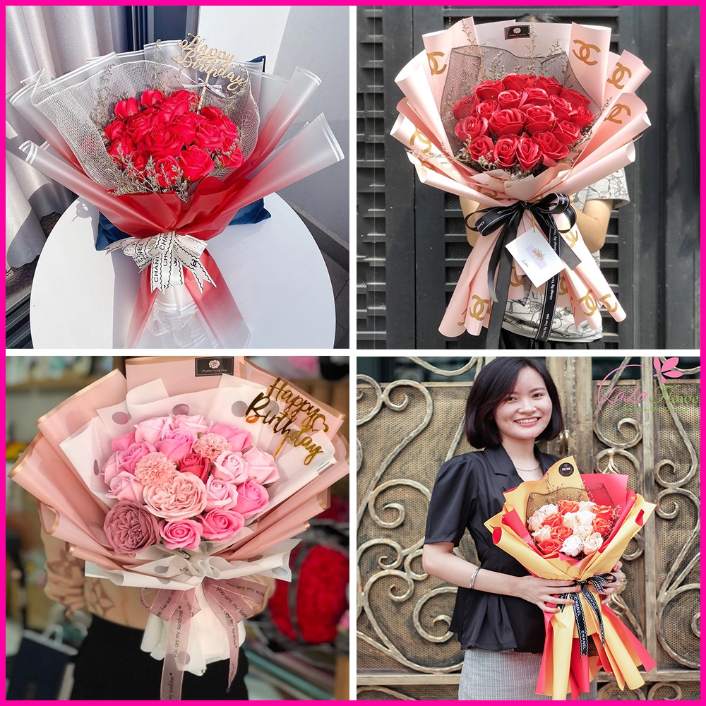 Hoa hồng sáp thơm cho lễ tình nhân, ngày valentine 14/2 và 8/3 - Hàng cao cấp giá ưu đãi khi mua sỉ có xuất VAT