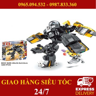 Đồ chơi xếp hình - Người máy siêu anh hùng