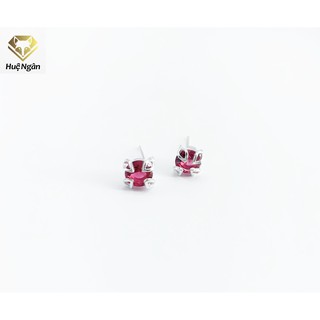 Bông tai bạc Ý 925 Bạc xinh Huệ Ngân YCXR130
