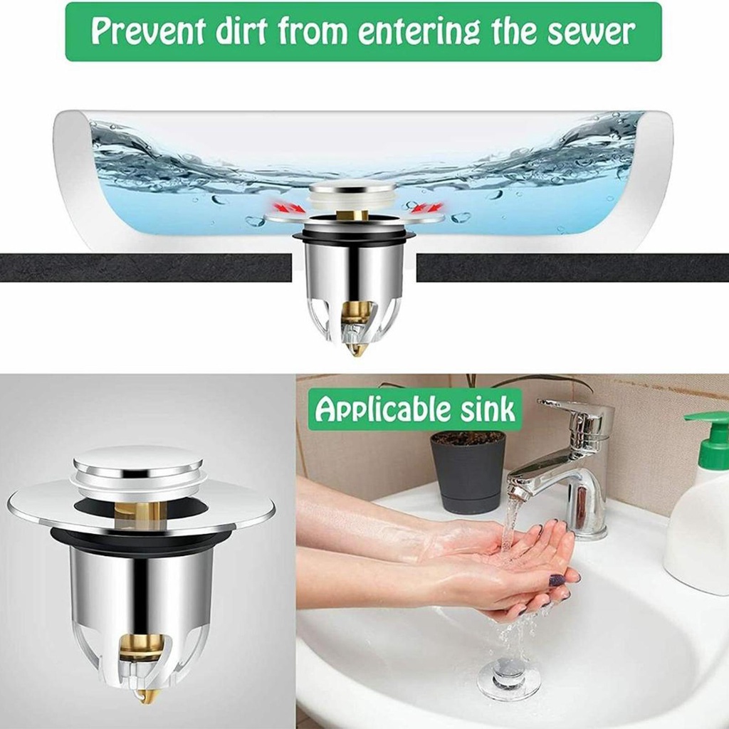 Lõi Thoát Nước Bồn Rửa Bằng Đồng E2D2