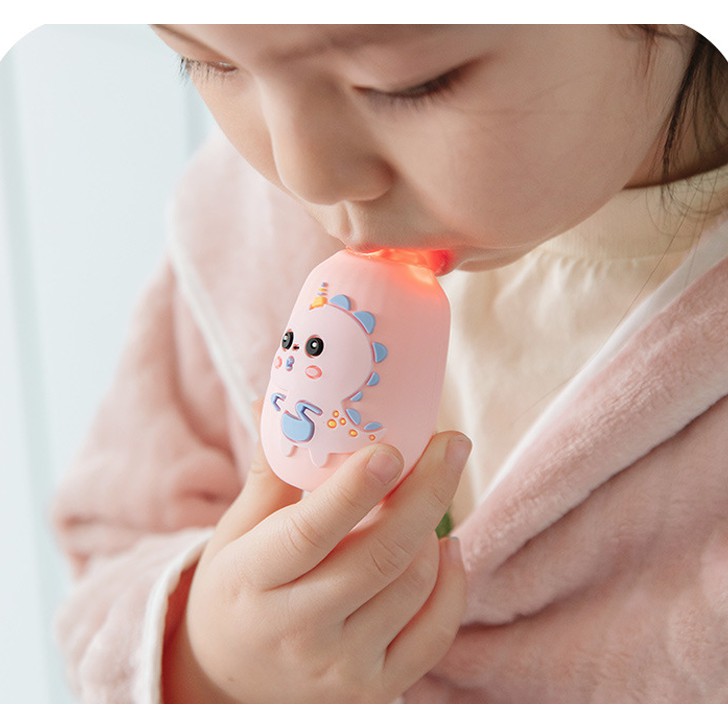 Bàn chải điện an toàn cho bé Kids Giraffe - hàng cao cấp