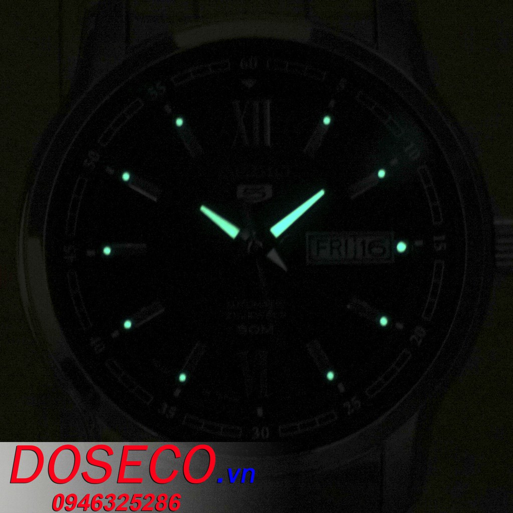 Đồng Hồ Nam Chính Hãng Seiko 5 Cơ Automatic SNKP17J1 Dây Kim Loại Cao Cấp Kính Khoáng Cứng Chống Va Đập SK23