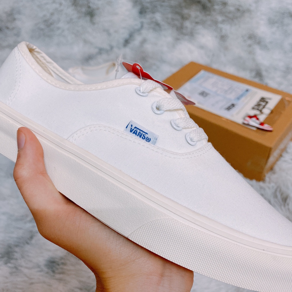 Giày vans trắng hàng 1:1 chất lượng