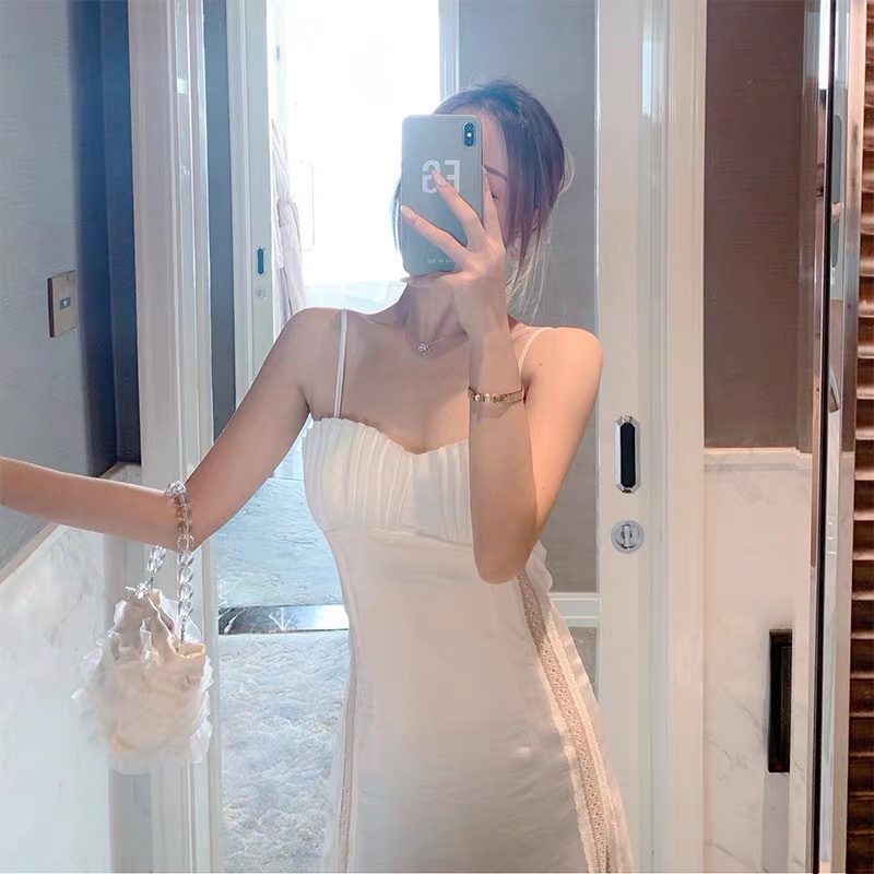 Đầm nữ hai dây dáng dài Emilyshop