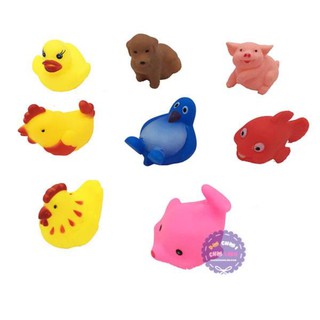 Combo 10 bộ Túi lưới 8 con thú bóp chút chít