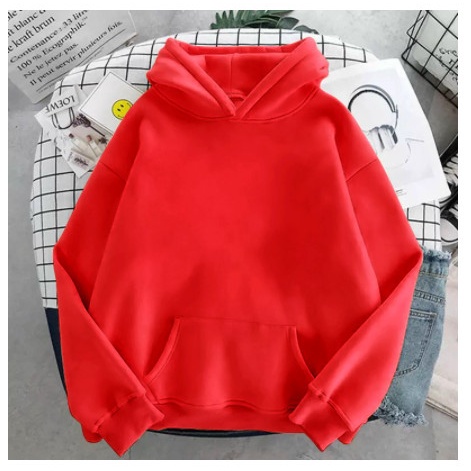 ÁO HOODIE TRƠN NAM NỮ UNISEX  FORM RỘNG, CHẤT NỈ BÔNG DÀY DẶN CAO CẤP