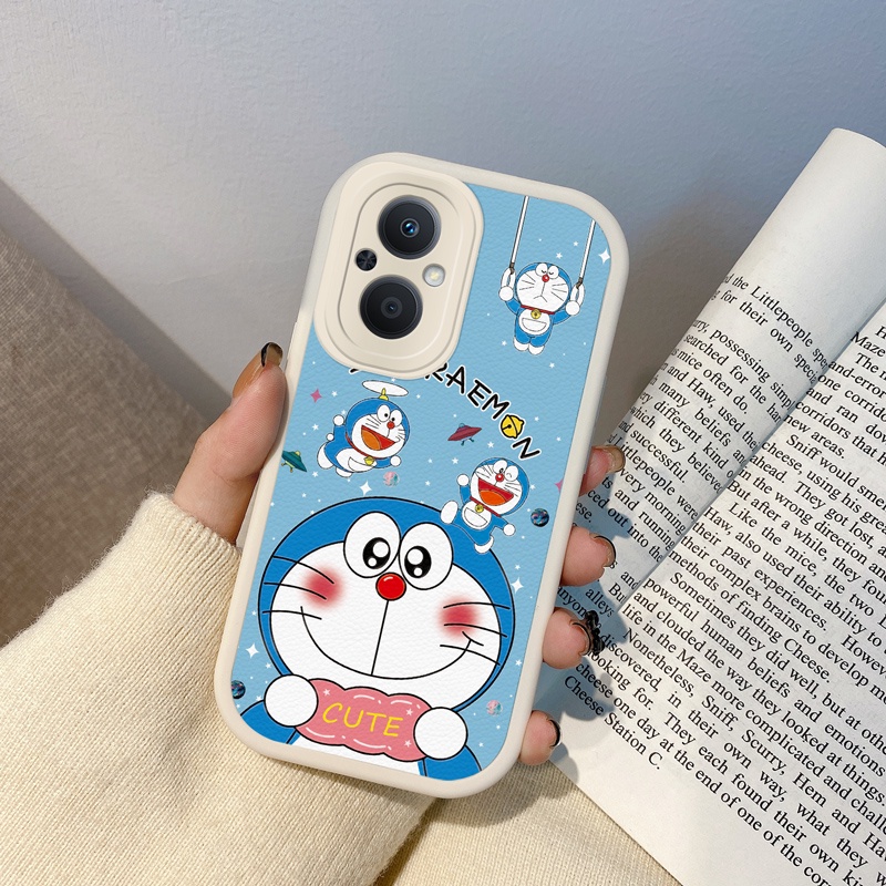 Ốp Điện Thoại Dẻo Họa Tiết Hoạt Hình Doremon Dễ Thương Chống Rơi Cho OPPO Reno8 Z 5G 2022